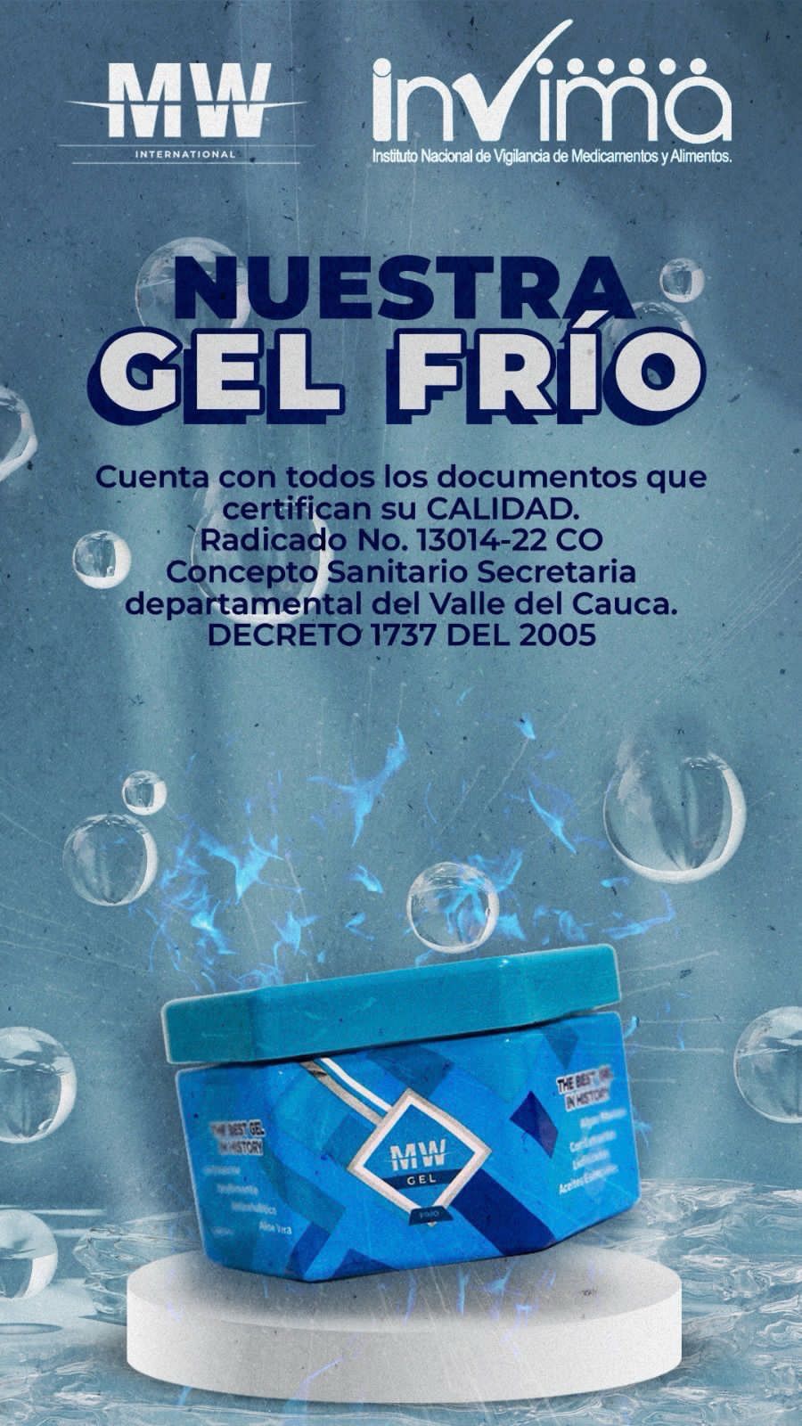 Gel Frio MW