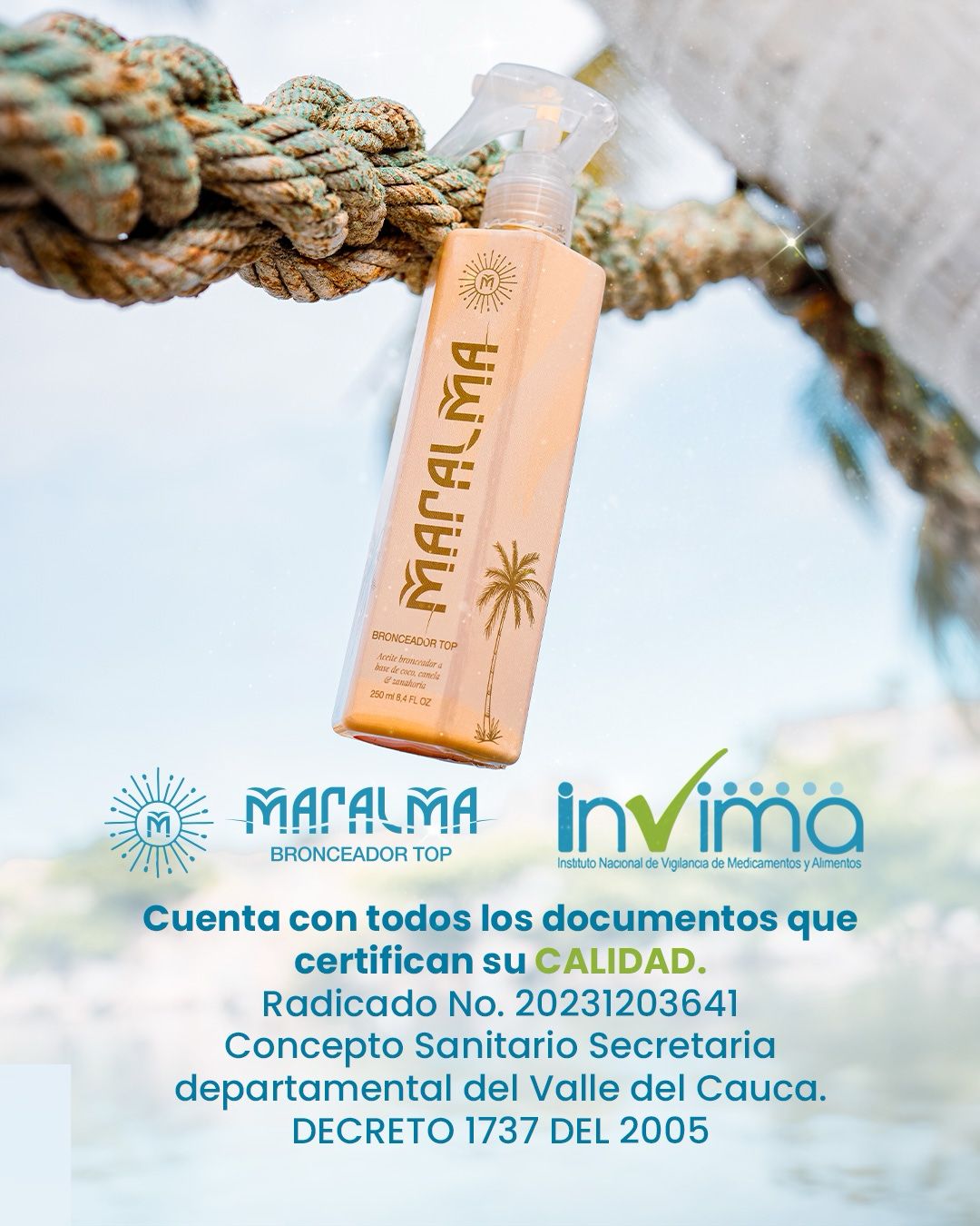 Bronceador MARALMA