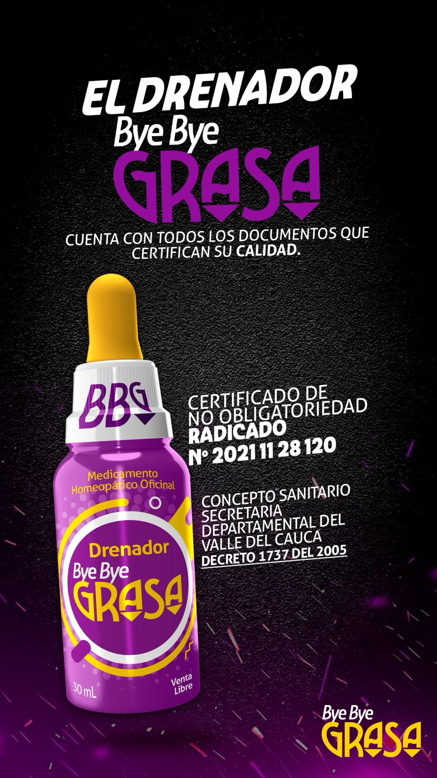 Drenador Bye Bye GRASA